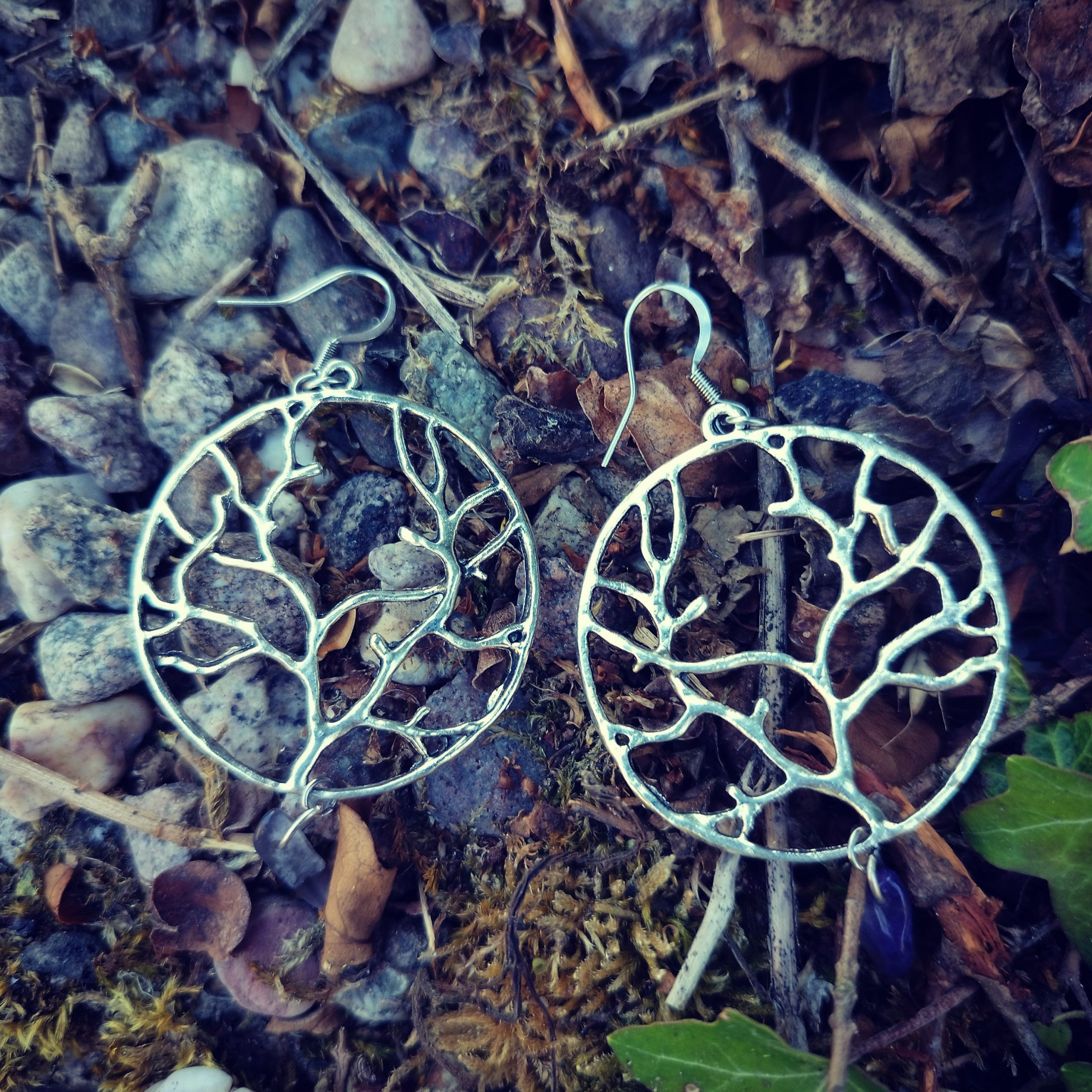 Boucles d'oreilles arbres "Âme des forêts" – Image 2
