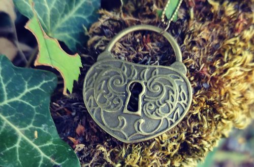 sautoir bohème féerique cadenas victorien