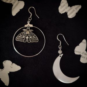 boucles d'oreilles rêve du papillon