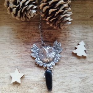 collier hibou sorcier