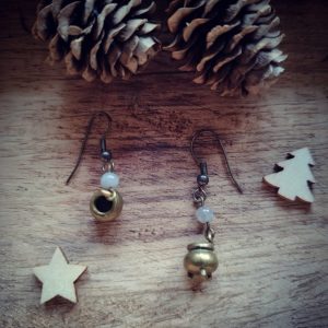 boucles d'oreilles chaudron