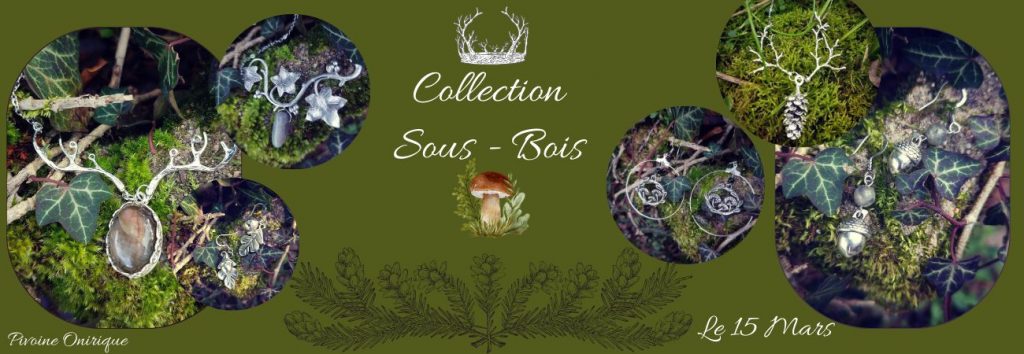 collection bijoux sous bois