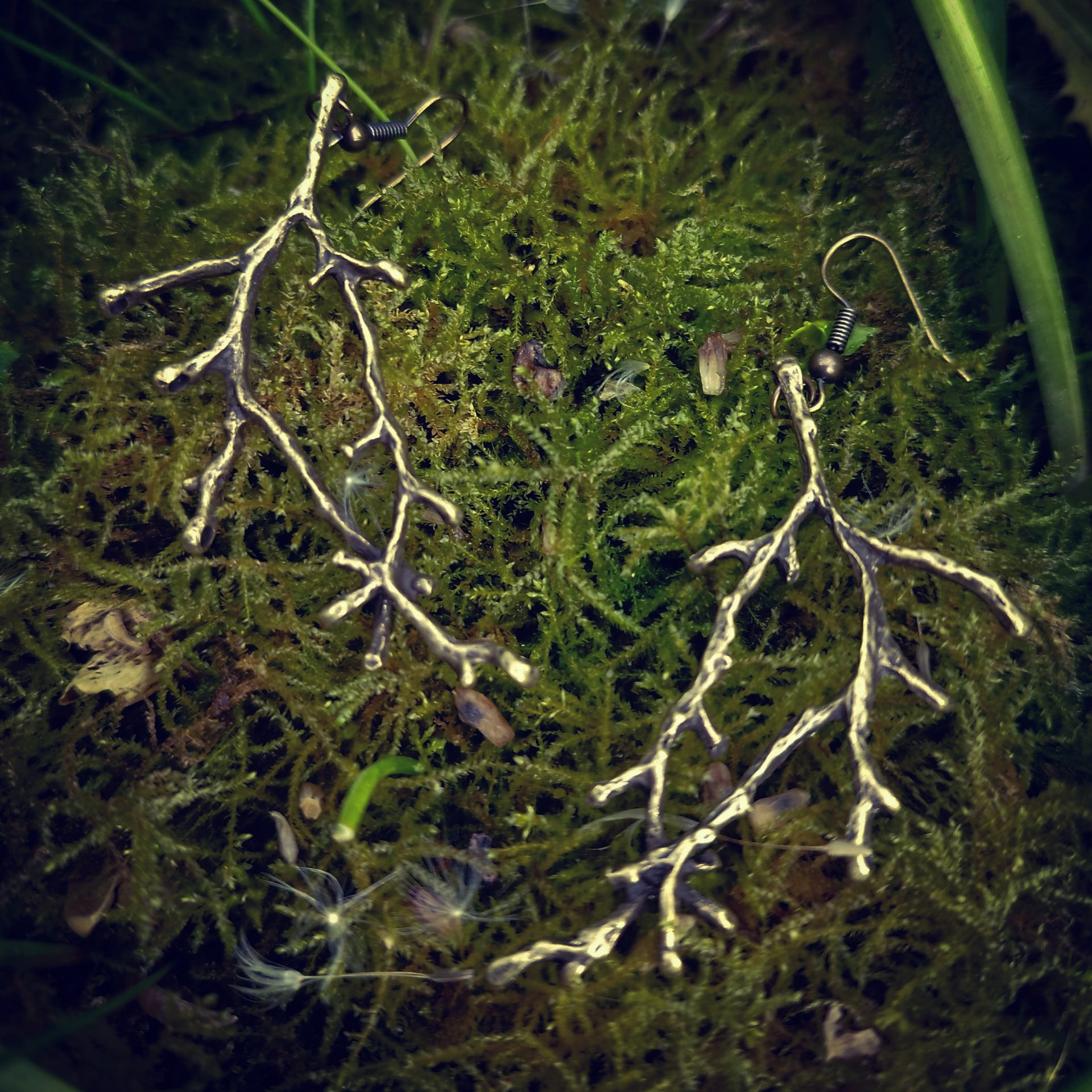 boucles d'oreilles branche