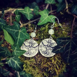 boucles d'oreilles nuit du papillon