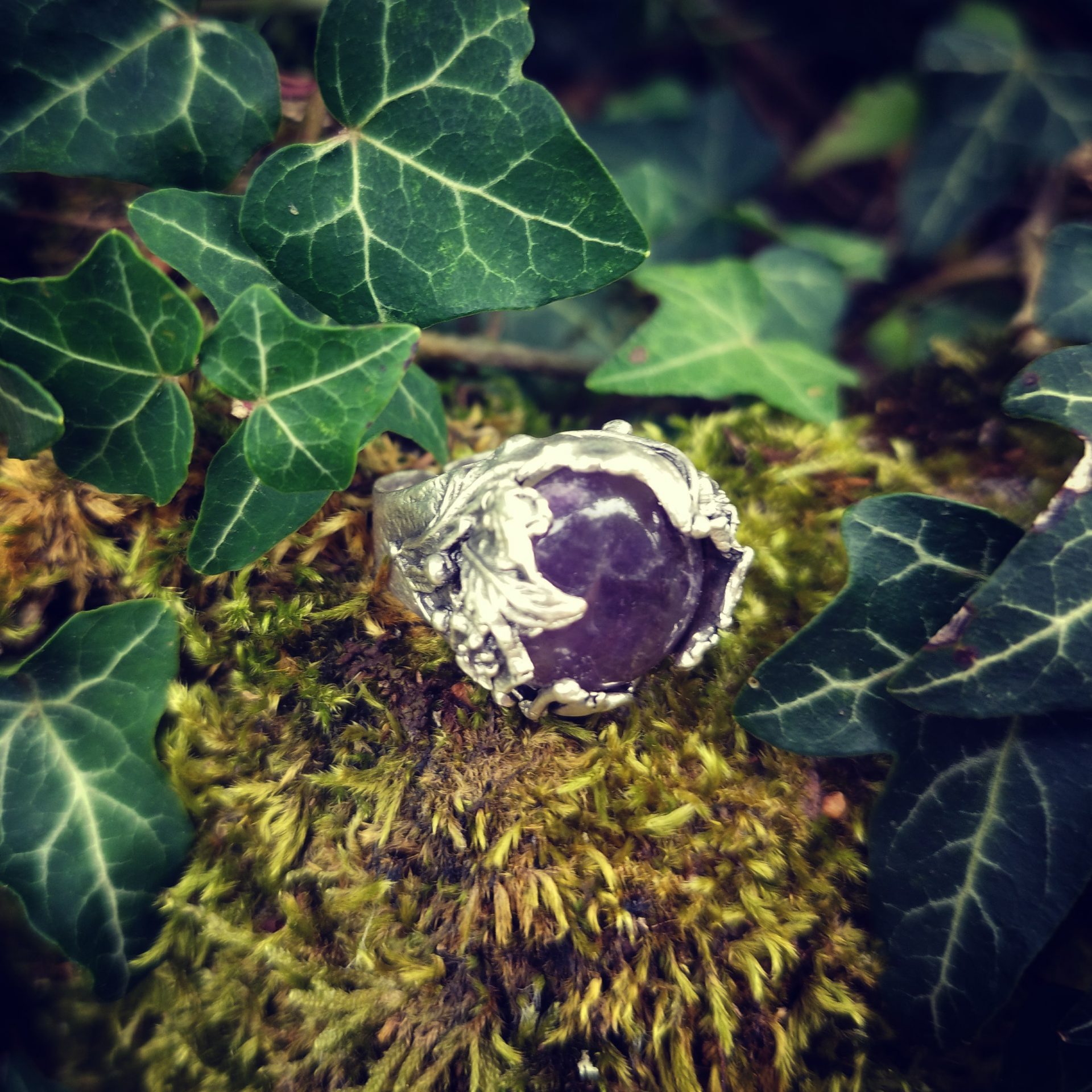 Bague chevalière Nature florissante – Image 2