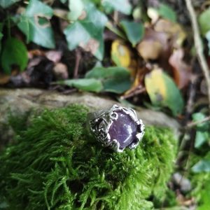 bague chevalière nature florissante